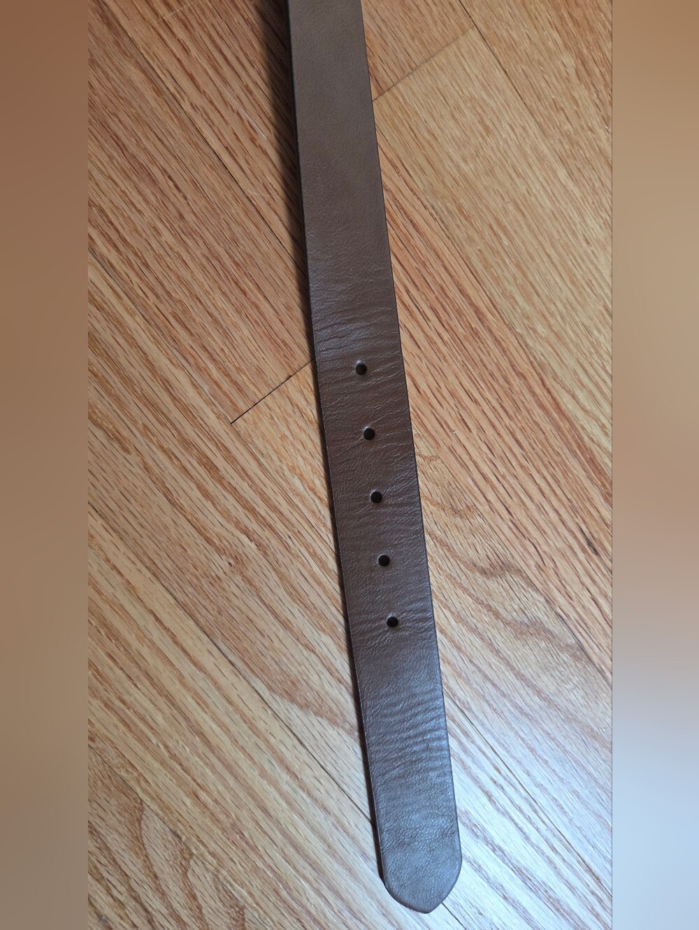 Lucky Brand Classic Leather Belt – Brown & Brass – Size 36 (NWOT) - Picture 4 of 7